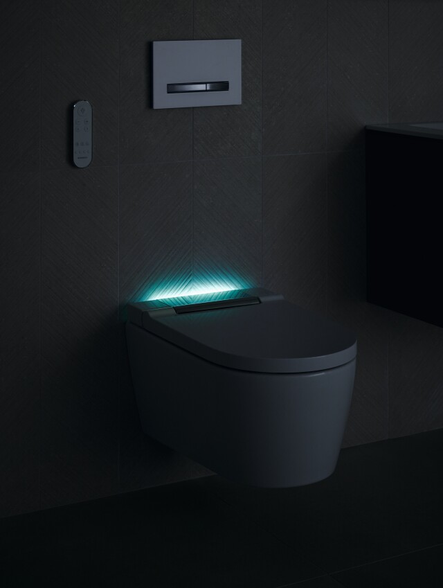2019 Bathroom 03 C2 Geberit AquaClean Sela green