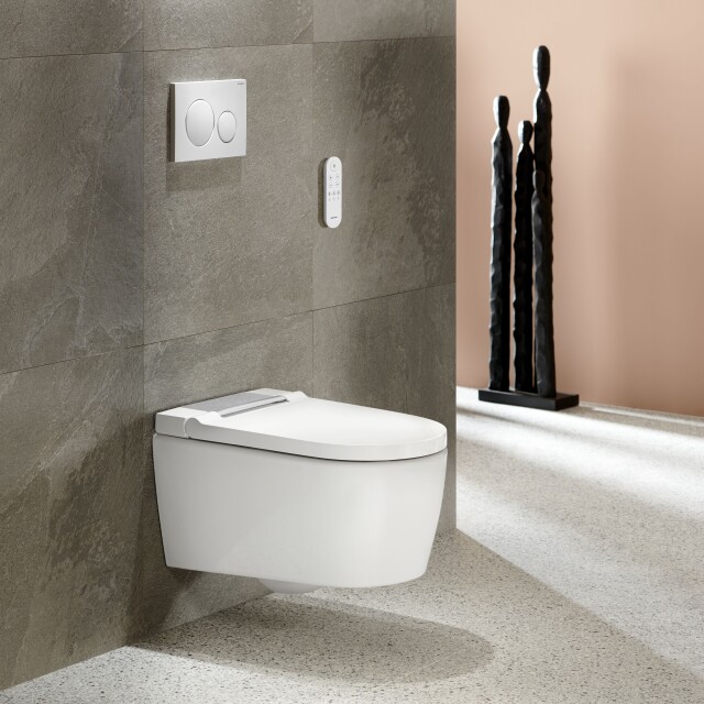 2023 Geberit AquaClean Sela white with remote control Sigma20 round OC