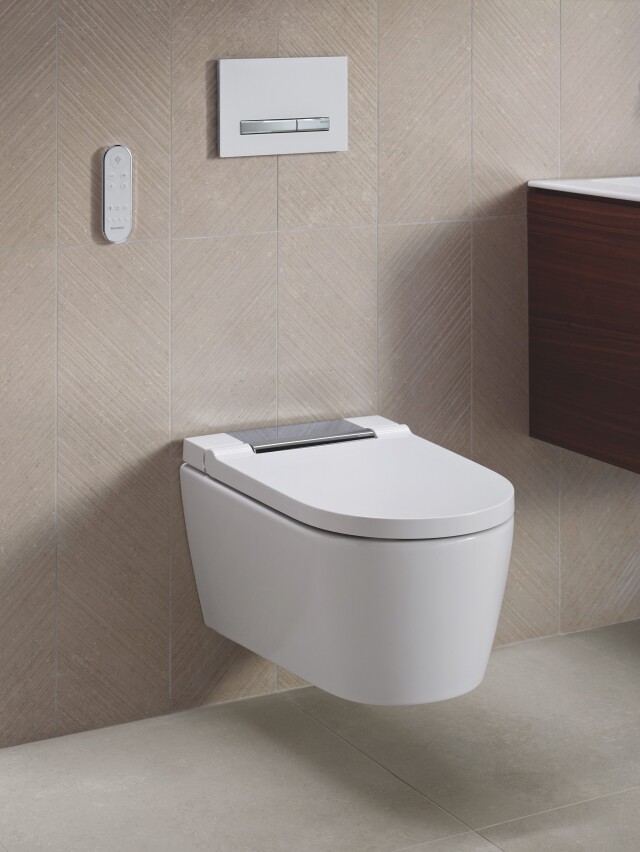 Geberit AquaClean Sela close up naturel